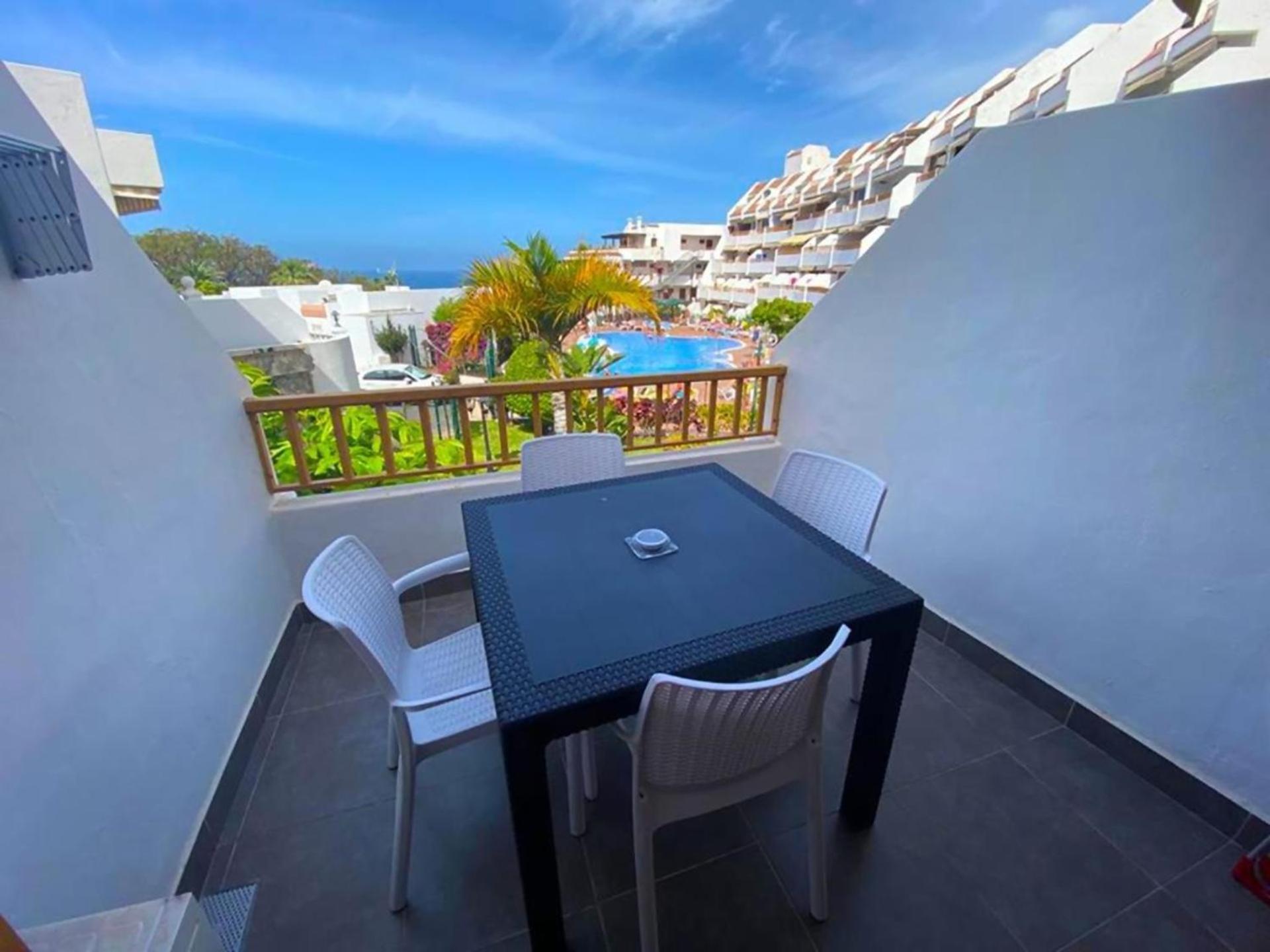 Appartamento Con Piscina E Vista Mare L102 Costa Adeje  Bagian luar foto